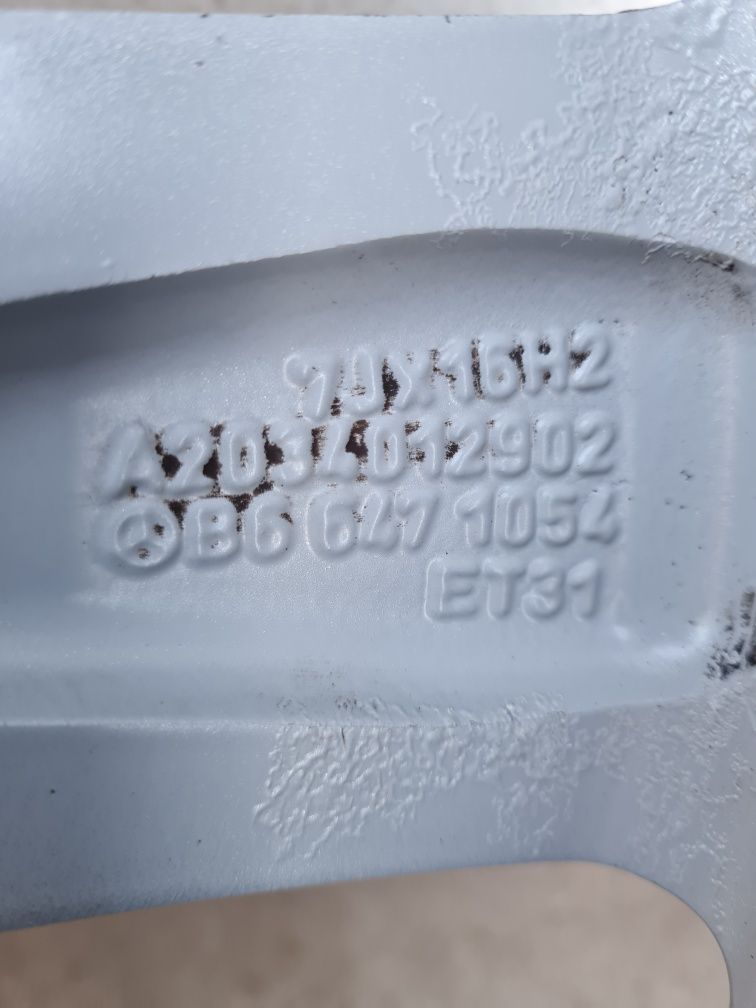 Оригинални джанти за МЕРЦЕДЕС MERCEDES С. П. R16 5x112 ET31/32 7/8J