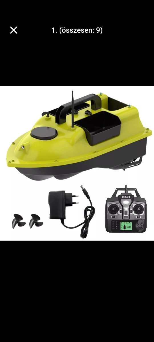 Navomodel pentru nadit, plantat momeala, 3 cuve,cu GPS
