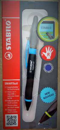 Pix/Ballpoint SmartBall Stabilo Blak/Cyan