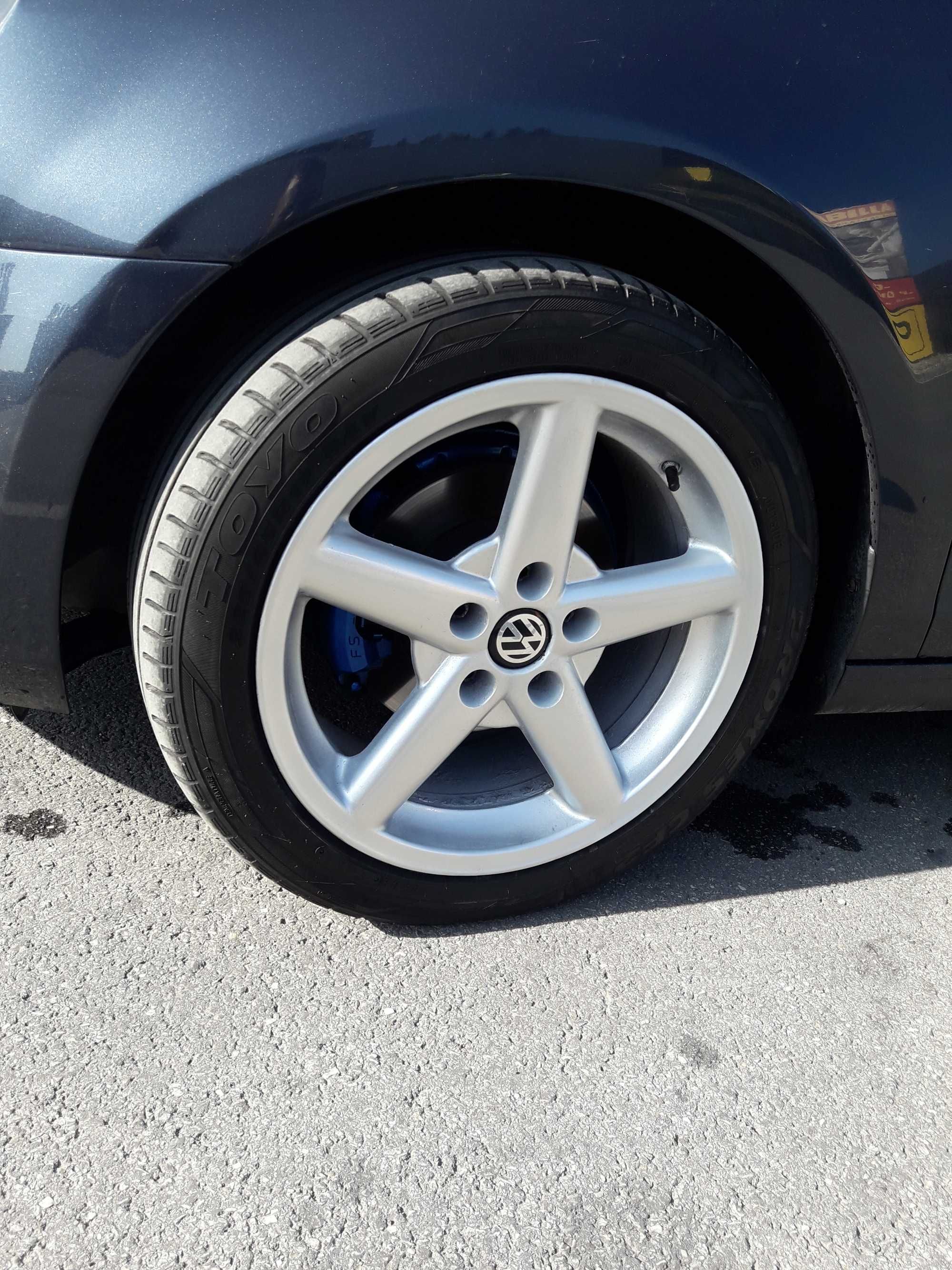 17-ки джанти OZ с гуми 5×112 за vw