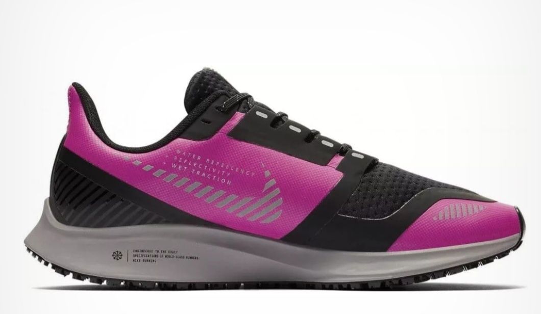 Nike Air Zoom Pegasus 36 SHIELD Pink Black/EUR37.5номер/23.5см.ст.
UK4