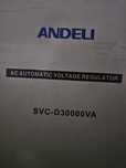 Срочно продам рабочий стабилизатор андели ANDELI 30000 в идеальном сос