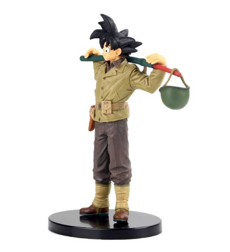 Figurina Goku Dragon Ball Z Super 19 cm anime US army