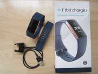 Фитнес тракер Fitbit Charge 3 - пълен комплект