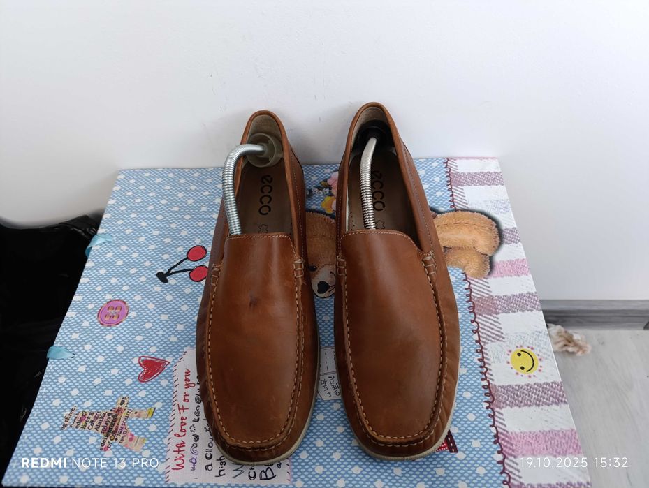 'ECCO ''оригинални мъжки мокасини 44 номер