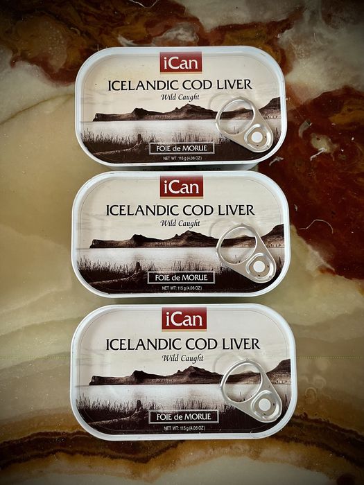 Ficat de cod islandez în ulei propriu iCan