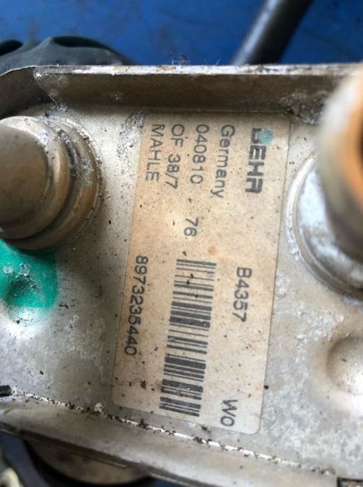 racitor ulei termoflot  1.7 cdti  opel astra h