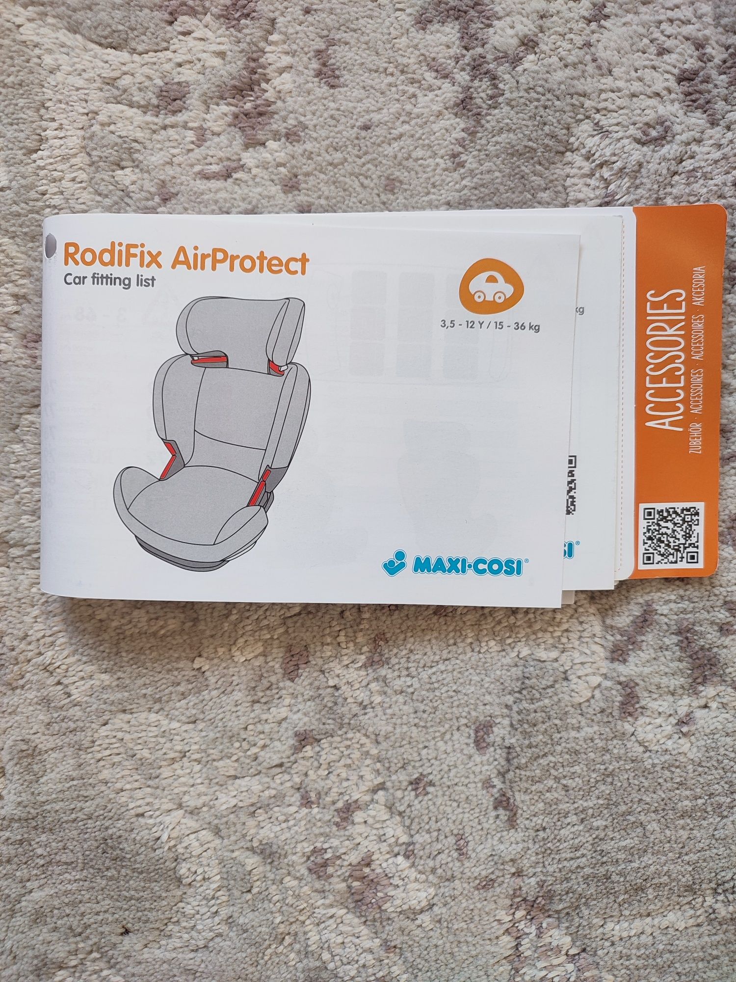 Стол за кола Maxi Cosi 15-36кг. (3.5-12г.) кафяв