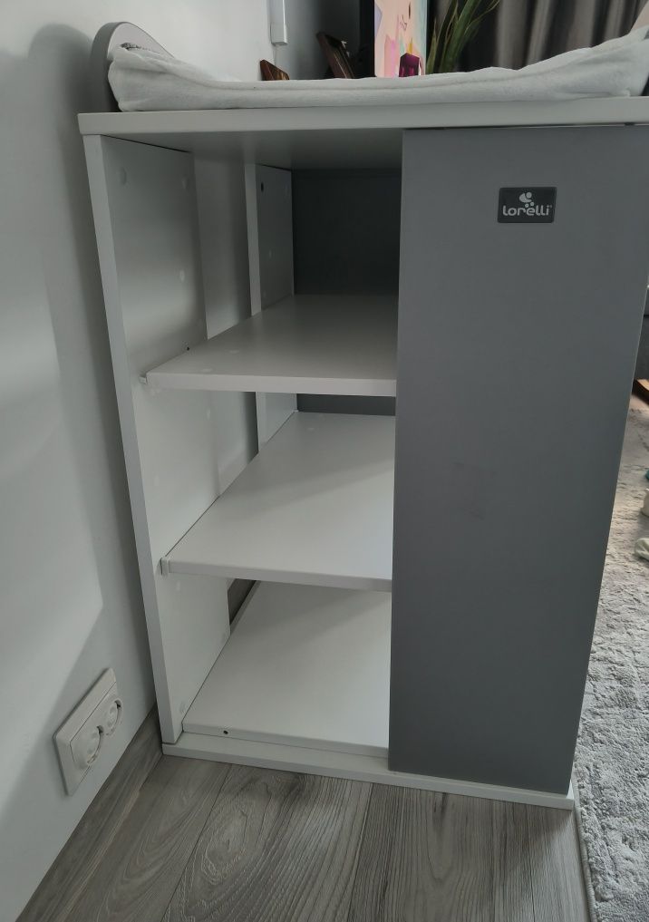 Ansamblu pătuț nou născut și comoda plus saltea IKEA neutilizate