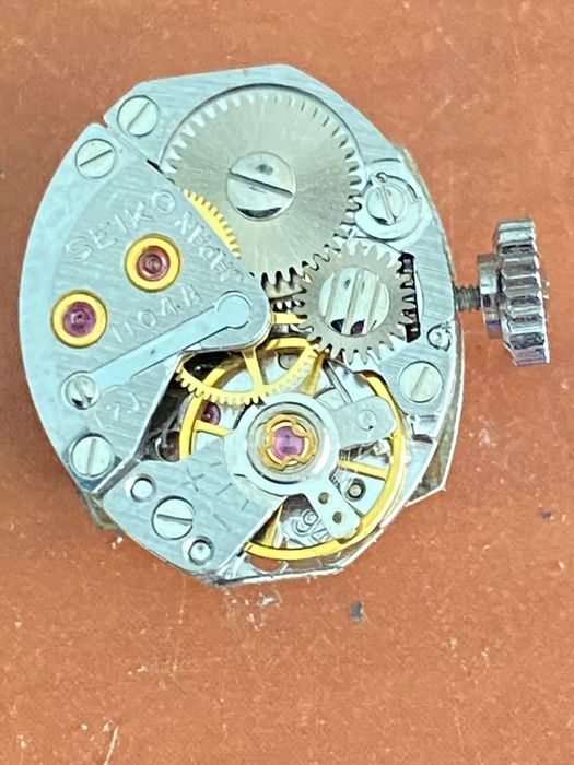 Seiko Japan dama original 17 jewels , mecanic , placat cu aur