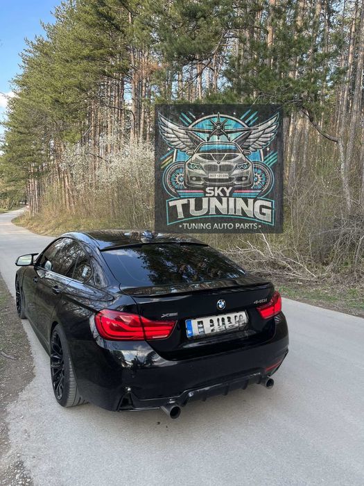 BMW F36 4 Series лип спойлер капак багажник бмв Ф36 4 серия M spoiler