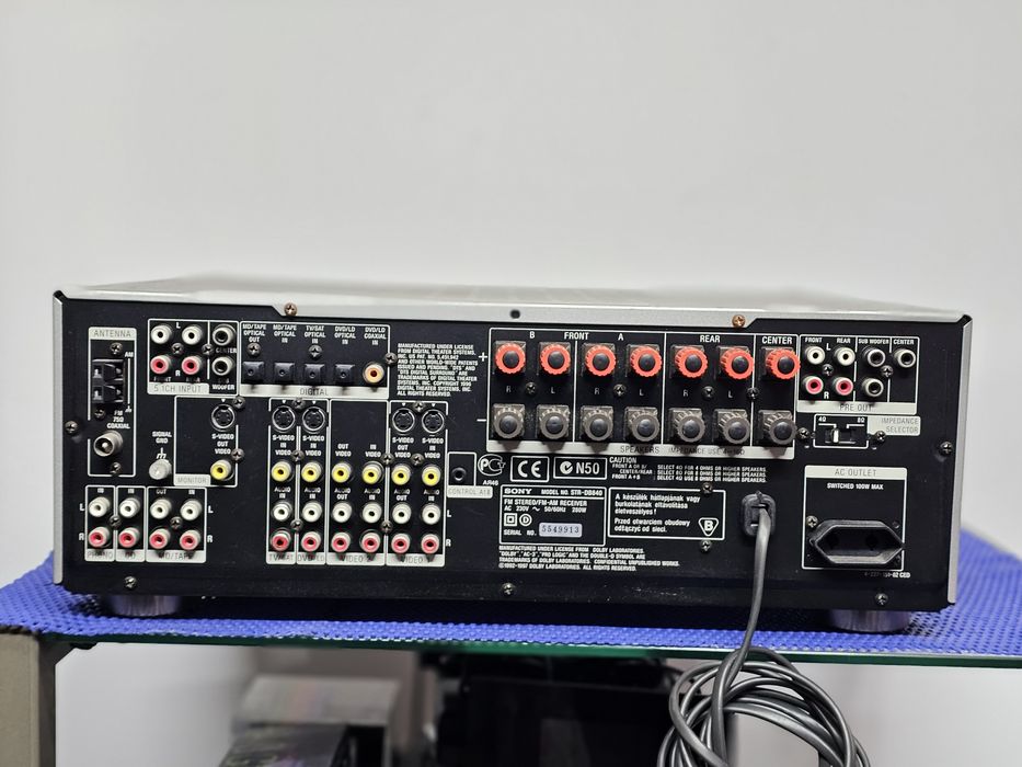 Receiver Sony STR-DB840 QS +VHS cu telecomanda