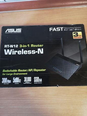 Wireless și Router Asus RT-N12