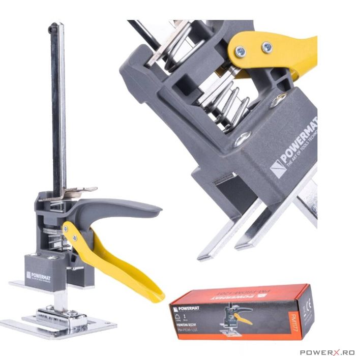 Dispozitiv manual pentru ridicat mobila si alte obiecte, tip cric, 120