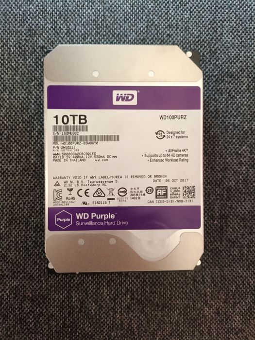 HDD диск WD 10ТБ