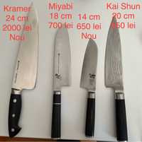 Set cutite japoneze - Zwilling Miyabi, Kai Shun, Global