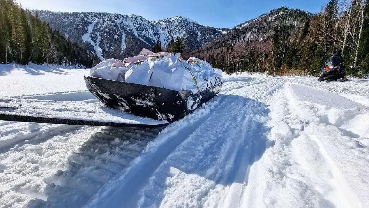 САНИ ДЛЯ СНЕГОХОДА охоты и рыбалки