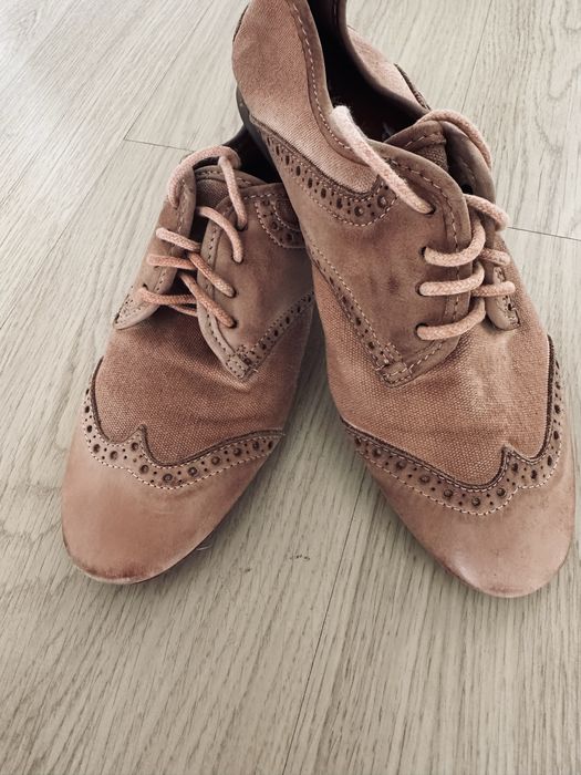 Обувки естествена кожа Mango, Eva Longoria