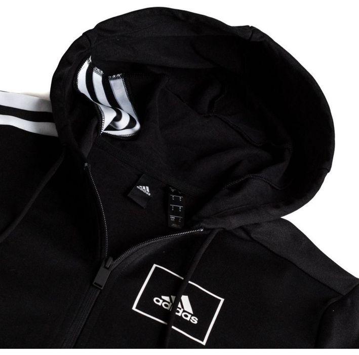 Суитшър adidas M 3S Pique FZ