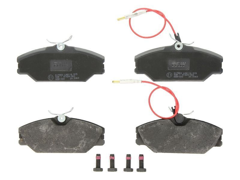 Placute frana fata Renault Laguna 1, Safrane, Megane 1, originale Renault 7701209077