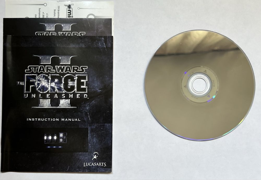 Star Wars The force unleashed 2 PS3 Steelbook