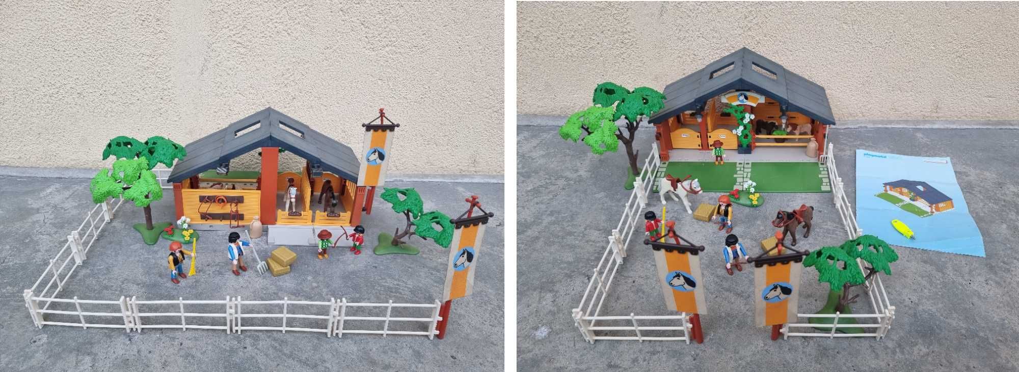 Ferma/Grajd cai Playmobil 3120 cu multe accesorii