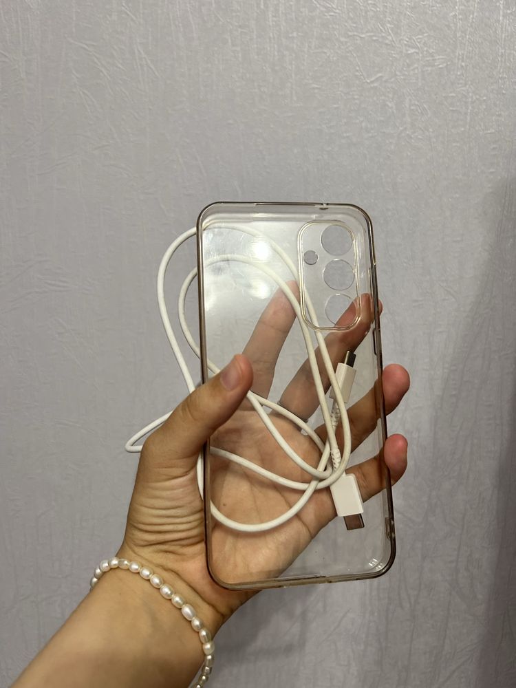 Samsung a55 256 гб с чехлом, коробкой