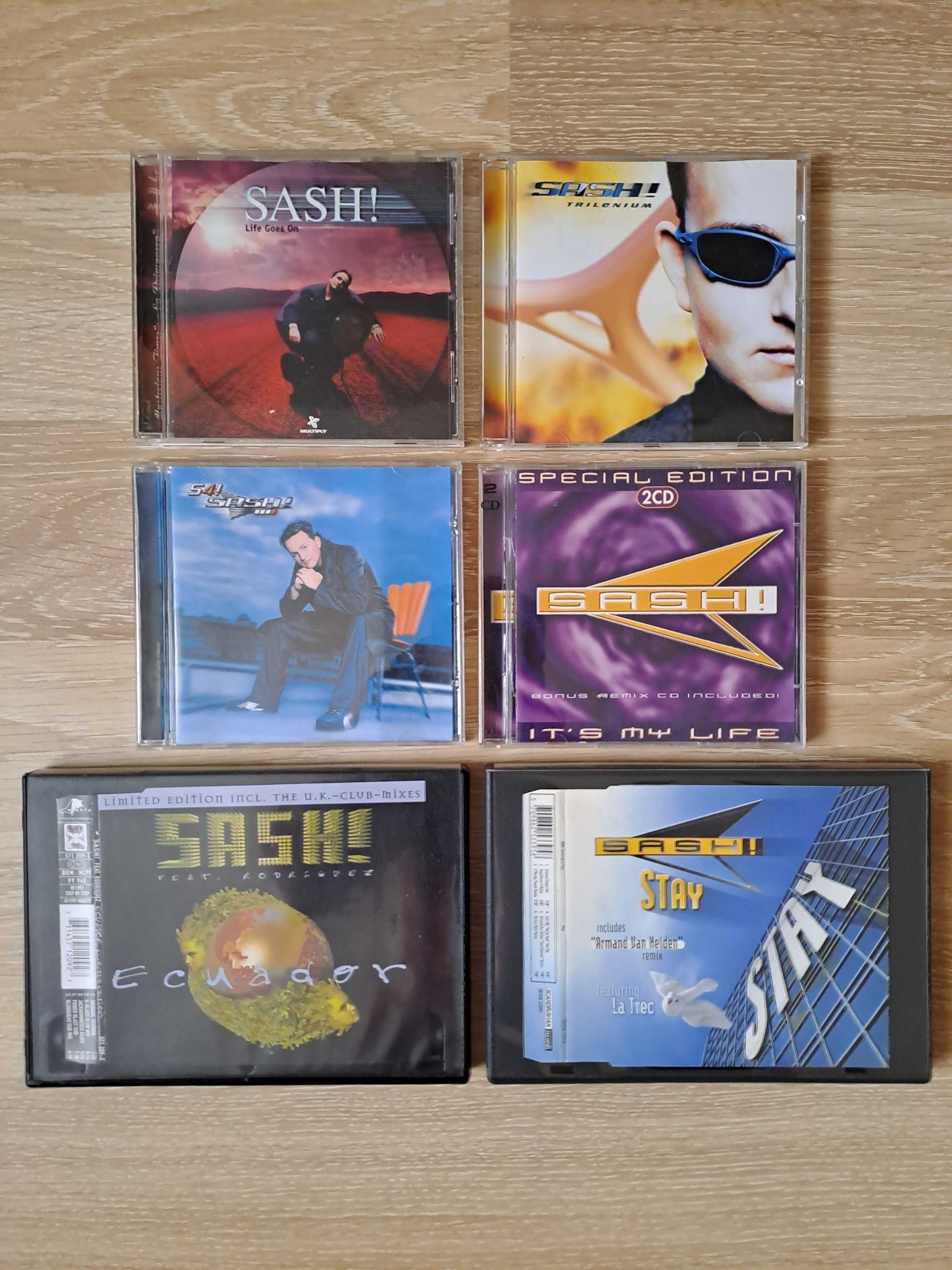 Colectie Sash! - 6 CD + CD Maxi originale (Eurodance, Euro-House)