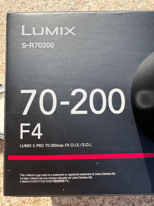 Обектив Panasonic Lumix S PRO 70-200 F4 O.I.S. за L-mount камери