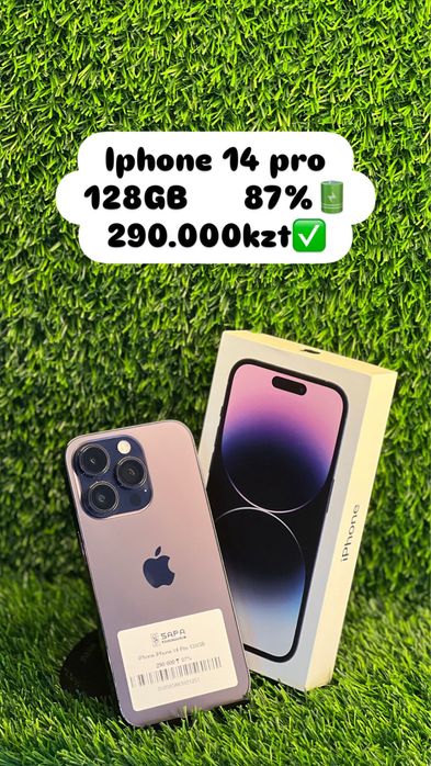 Iphone 14 pro 128GB 87%