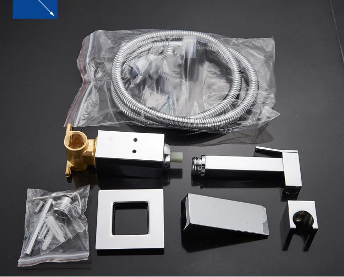 Baterie bideu crom negru Factura si garantie