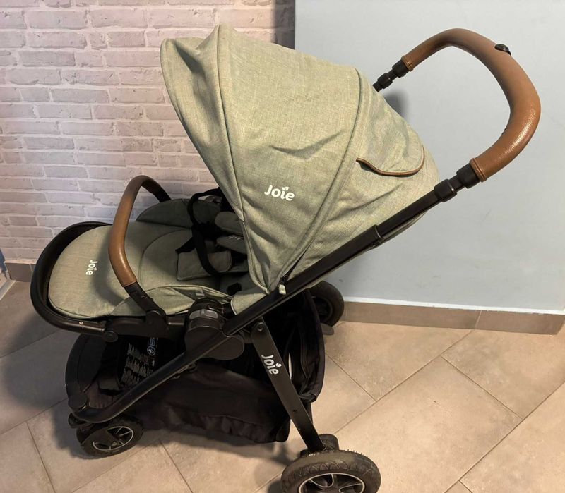 Carucior 2 în 1 Joie Versatrax – stare excelentă, complet funcțional
