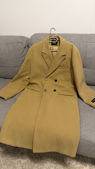 Мужское классическое пальто, демисезонное