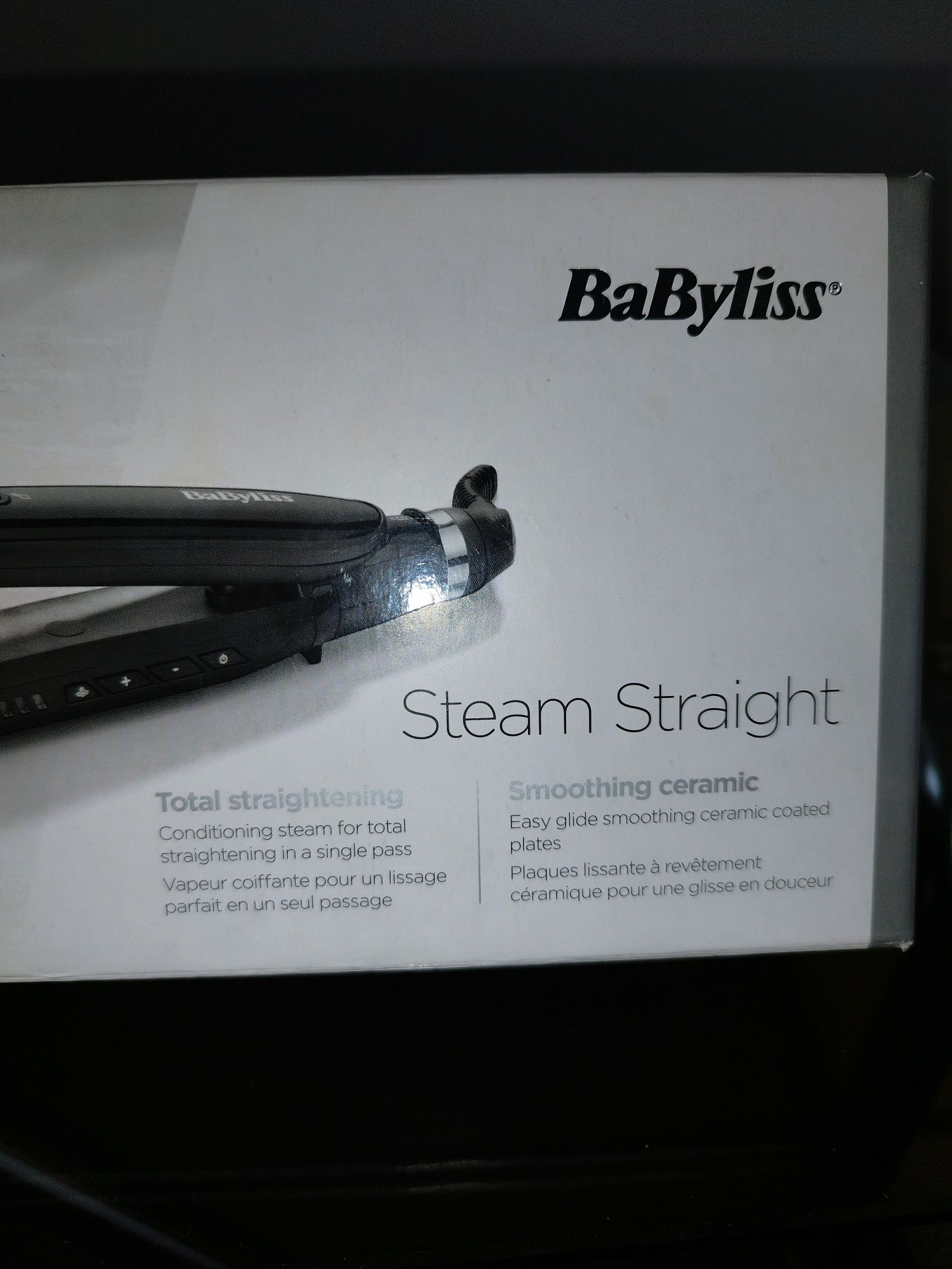 Placă de păr cu abur BaByliss Conditioning Steam