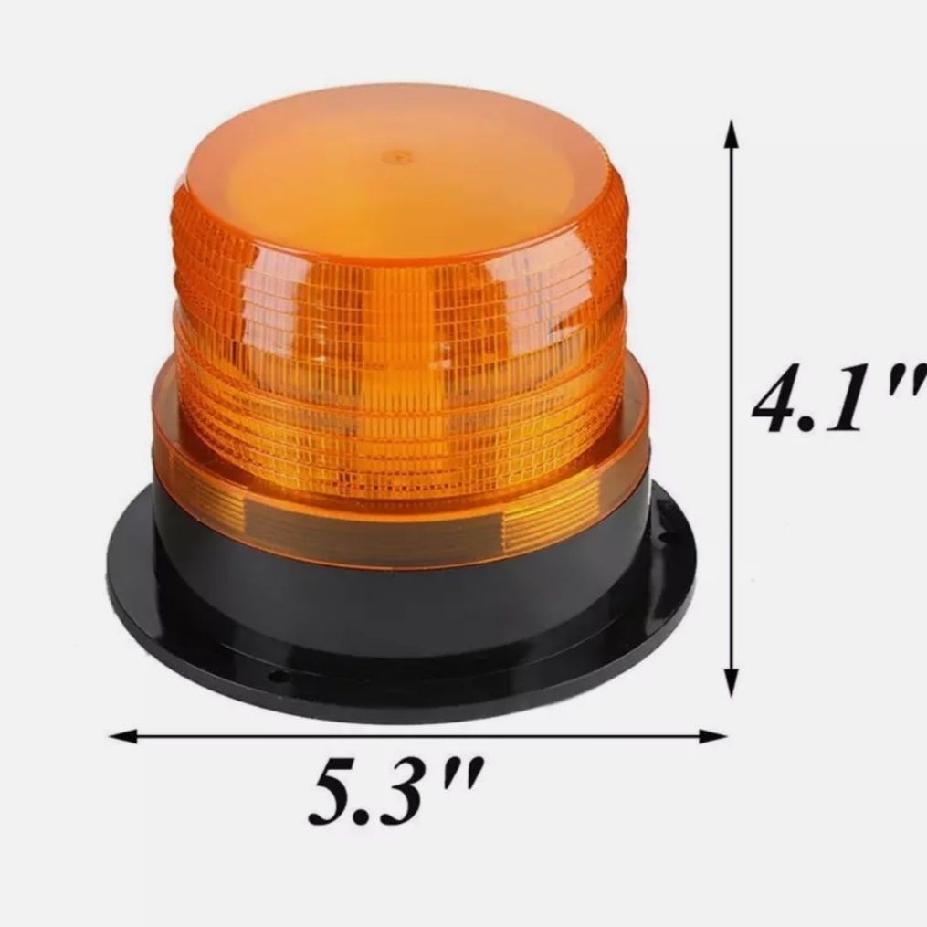 Magintli sariq mayak (migalka) 12/24v оранжевый маяк магнитный
