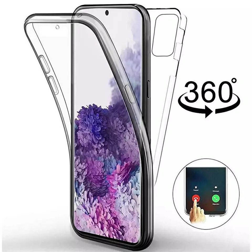 Силиконов 360° Градуса Кейс за Samsung Galaxy S20 / S20+ Plus / Ultra
