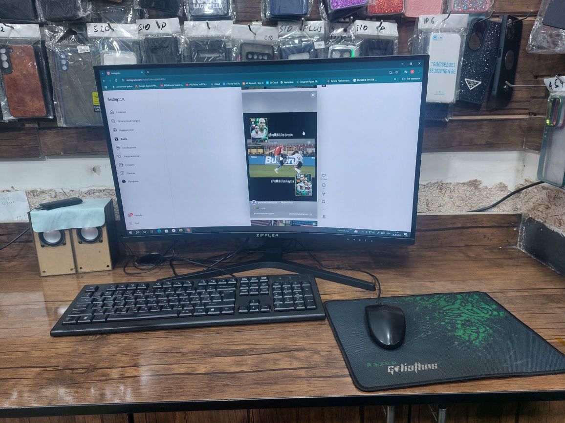 Игравой ПК Монитор 27 250гб ССД