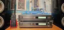Amplificator statie amplituner receiver Onkyo R 200 și cd player C 200
