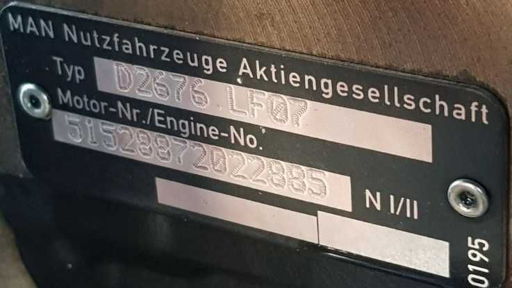 Motor complet D2676 LF07 MAN TGX/TGA/TGS 540 CP - Piese de motor MAN