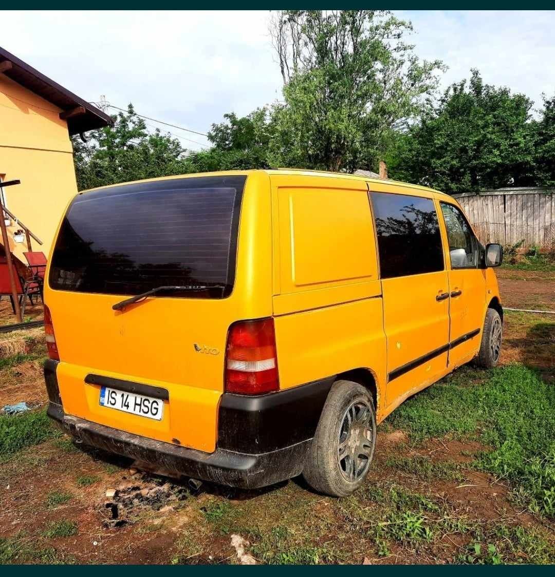 €14OO doar până miercuri! Mercedes Vito 110cdi 2002 3-6 locuri și marf