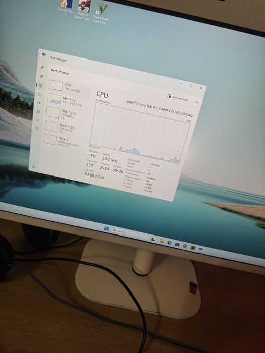 PC Gaming Asus RTX 2060 / i5-10400F / 16GB RAM /SSD 500GB + HDD 1TB