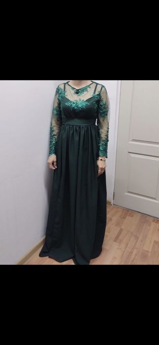 Rochie verde de ocazie