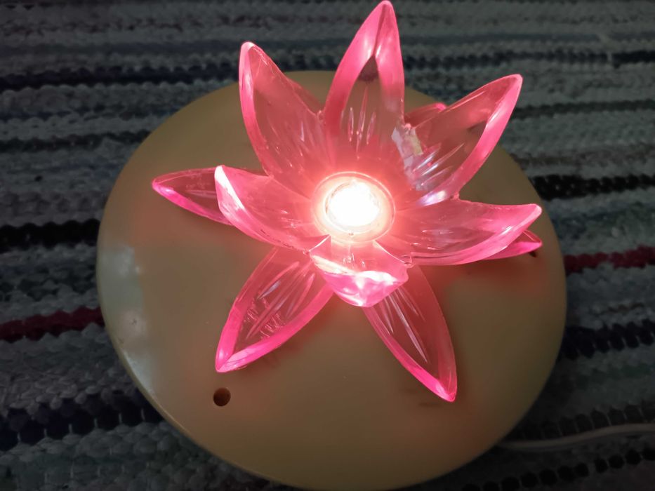 Instalatie craciun Nufăr, veche din perioada comunista (Functionala)