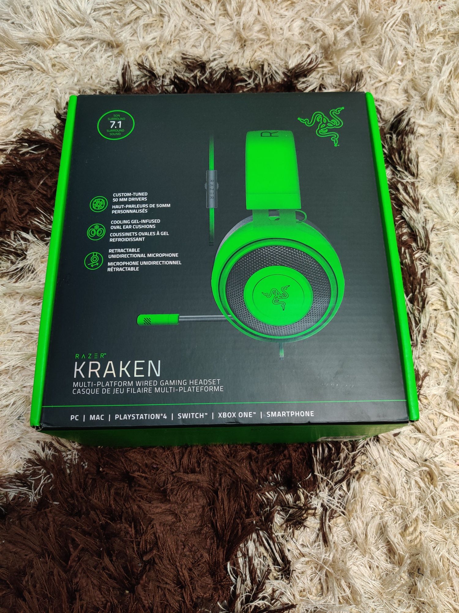 Razer Kraken GREEN – 7.1 Surround Sound