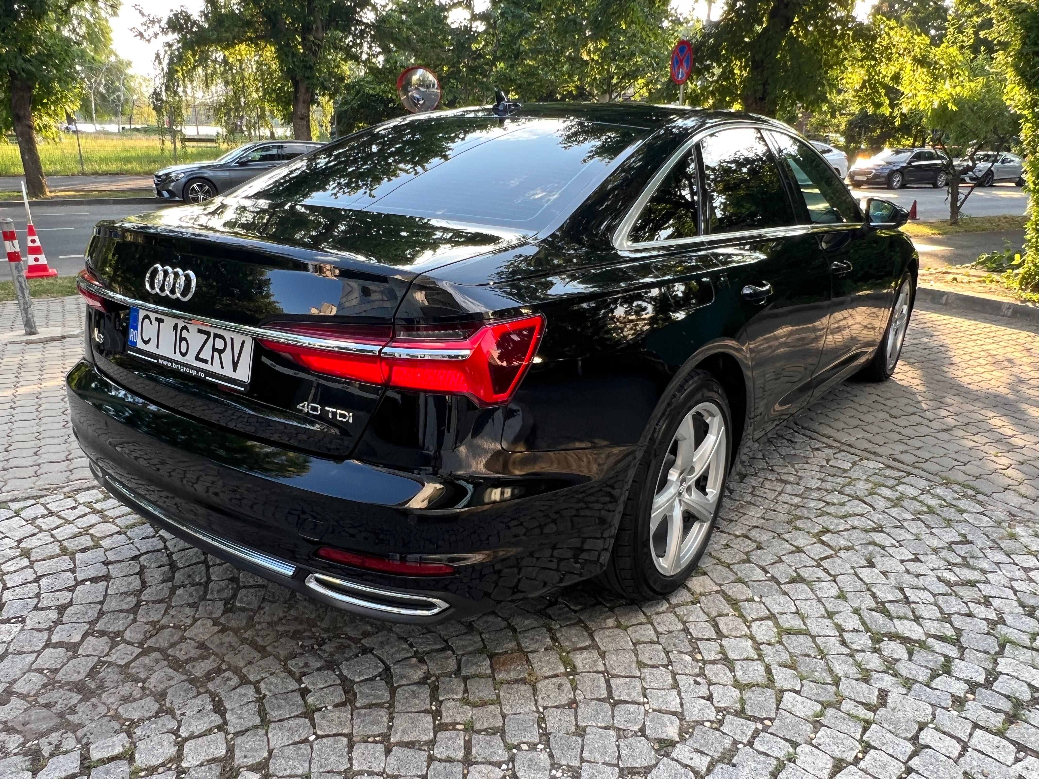 Audi a6 40tdi mild hybrid 2019 led camera carplay lane assist