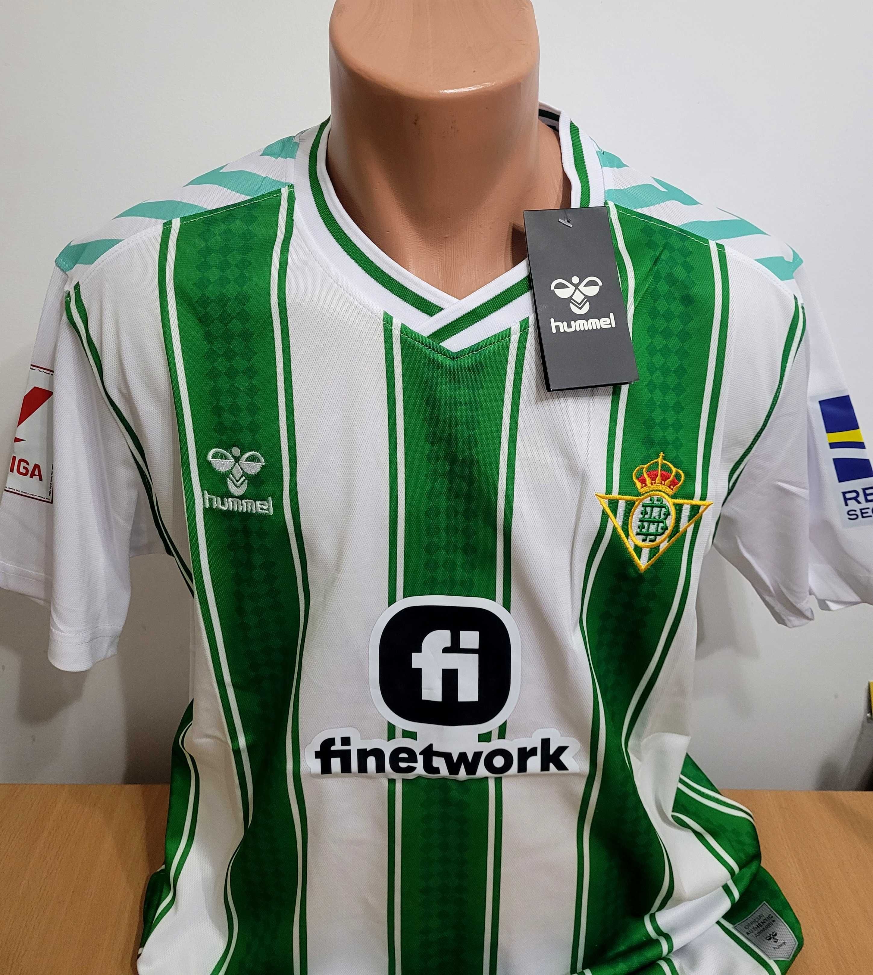 Tricou Betis Sevilla nou cu eticheta Spania de fotbal, colectie, cadou