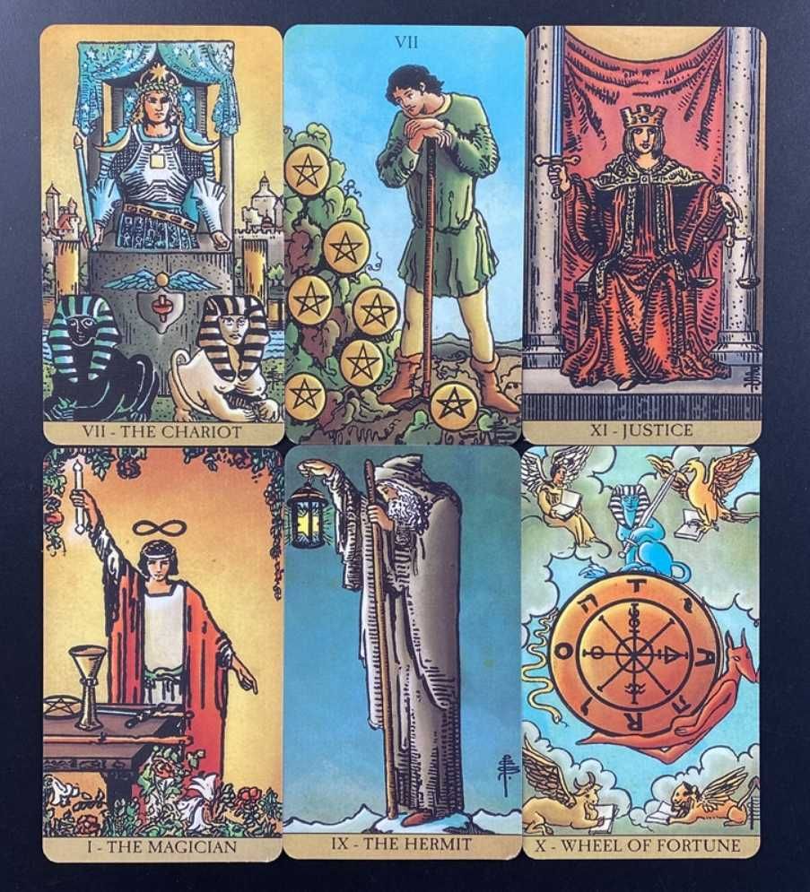 Таро: Radiant Wise Spirit & Tarot of the New Vision & RWS Tarot Deck