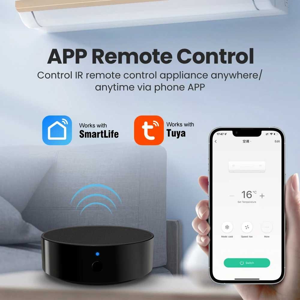 AVATTO S16 Pro WiFi IR+RF универсално дистанционно