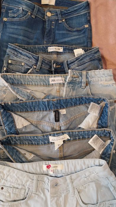 Lot haine dama Blugi si pantaloni diverse mărimi