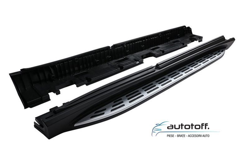 Praguri aluminiu Mercedes Benz GLE W167 (2019+) trepte laterale